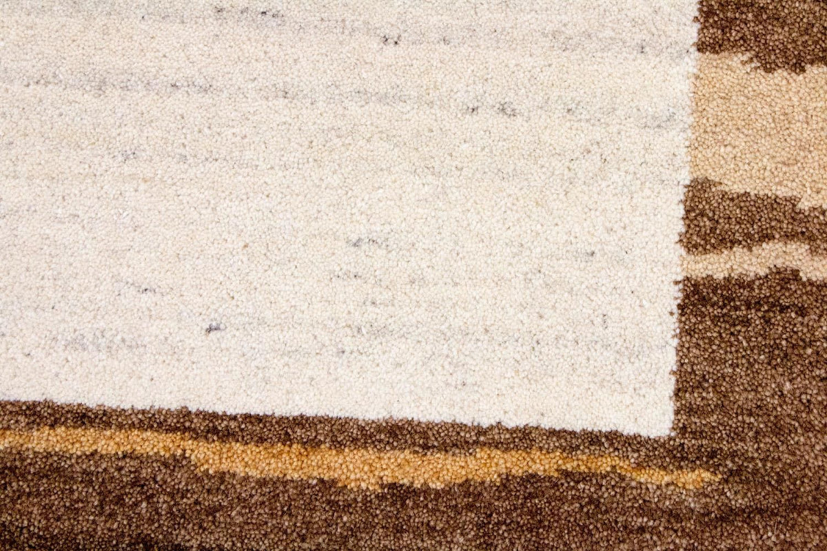 Gabbeh-tæppe - Indus - 141 x 75 cm - beige