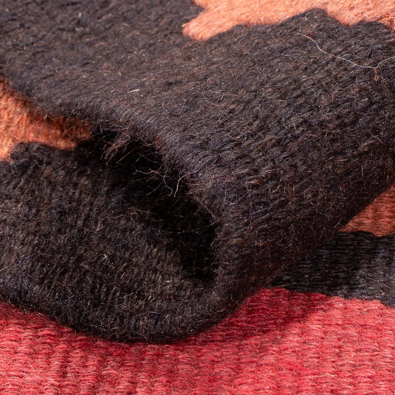 Løber Kelim-tæppe - gammelt - 385 x 155 cm - brun