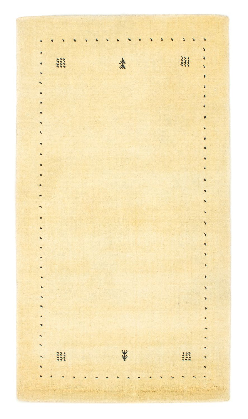 Gabbeh-tæppe - Softy - 142 x 73 cm - beige