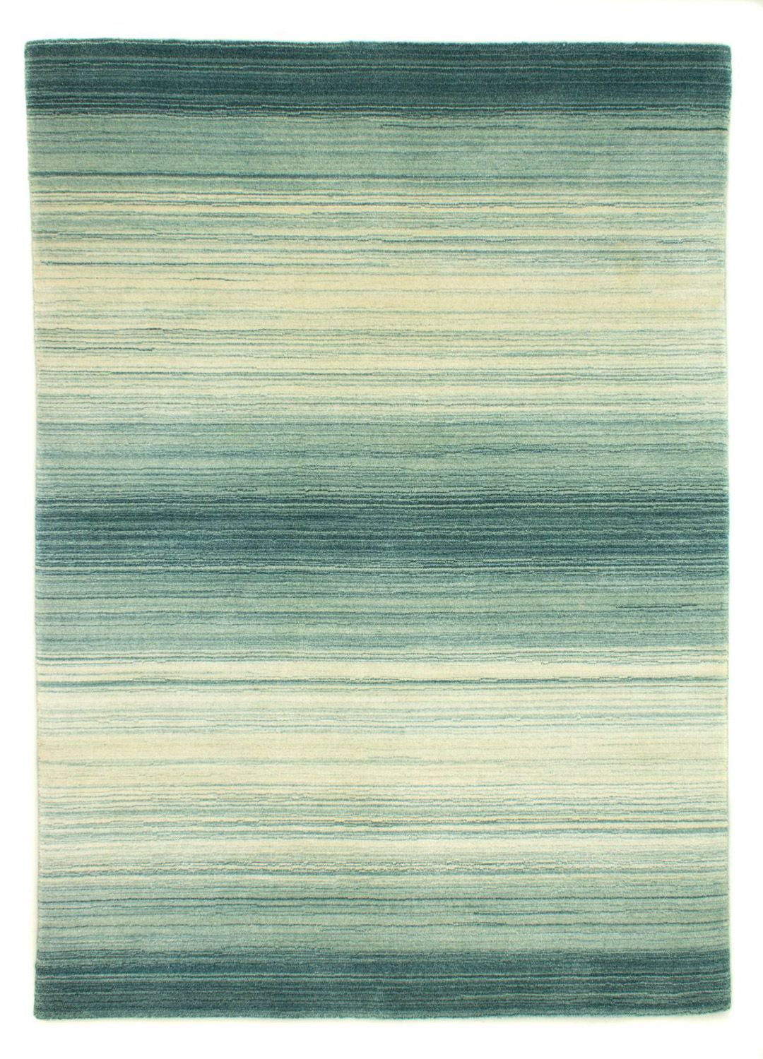 Gabbeh-tæppe - Softy - 195 x 144 cm - lyseblå