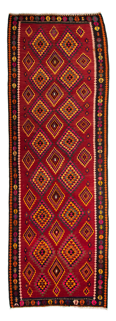 Antikt kilim Tæppe 147x390cm
