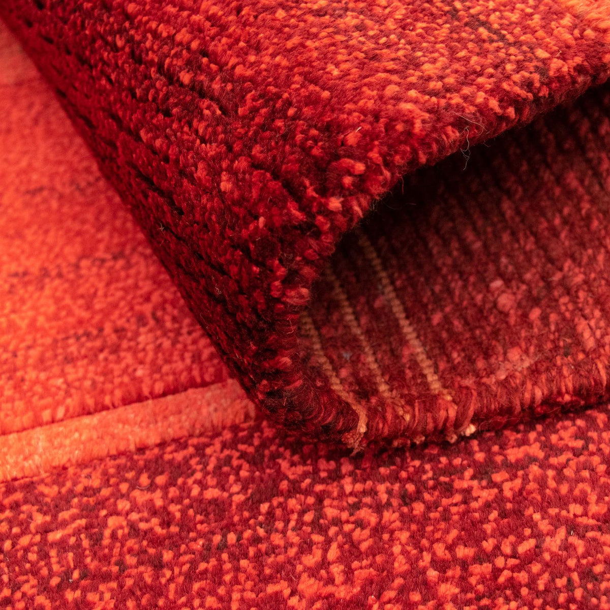 Løber Nepal Tæppe - 142 x 72 cm - rød