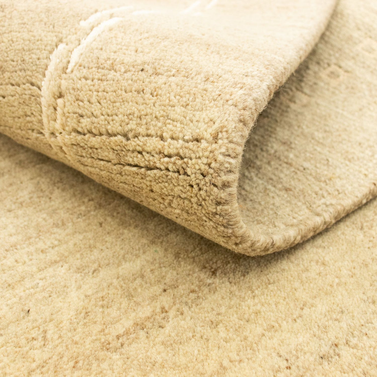 Nepal Tæppe - 181 x 119 cm - natur