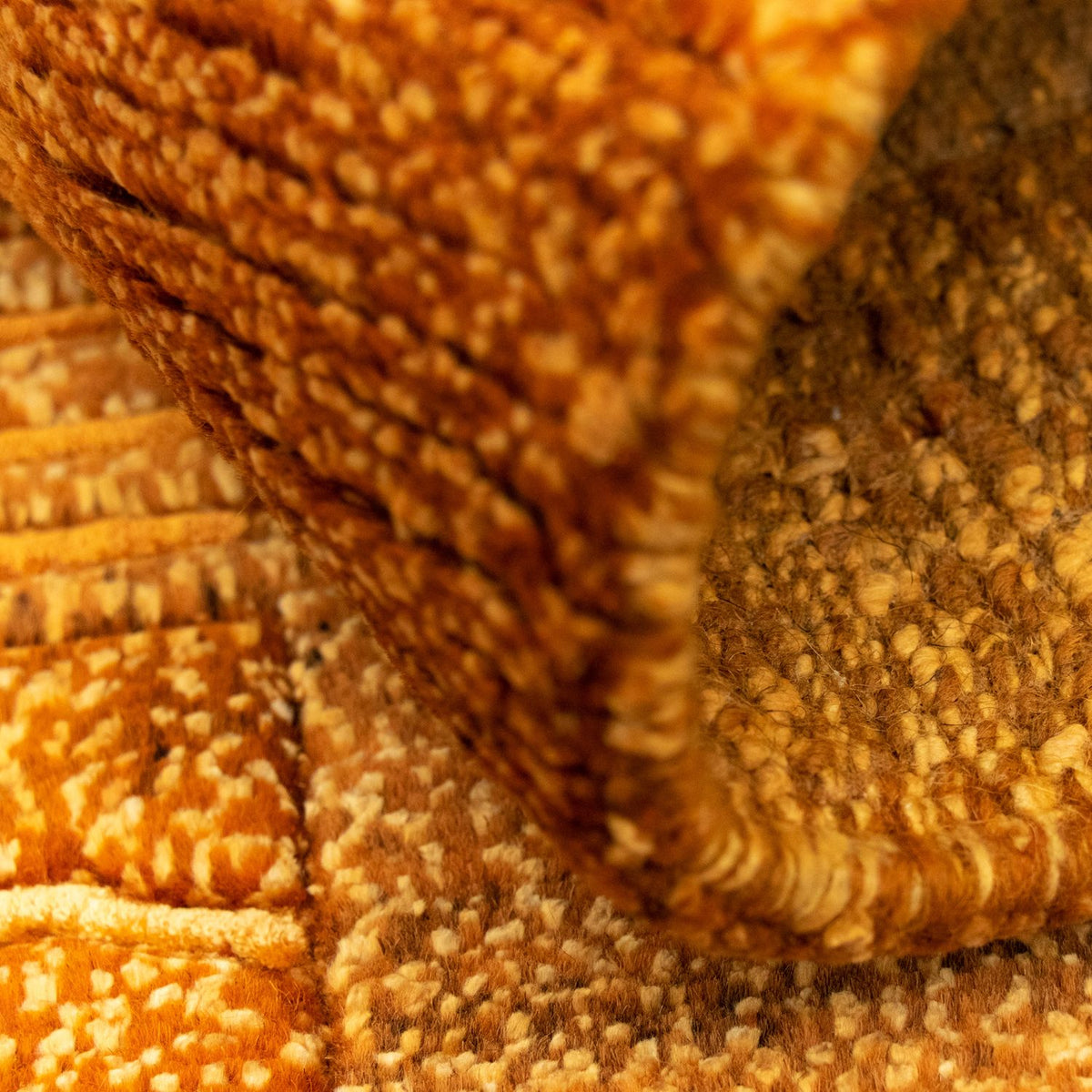 Nepal Tæppe - 140 x 72 cm - orange