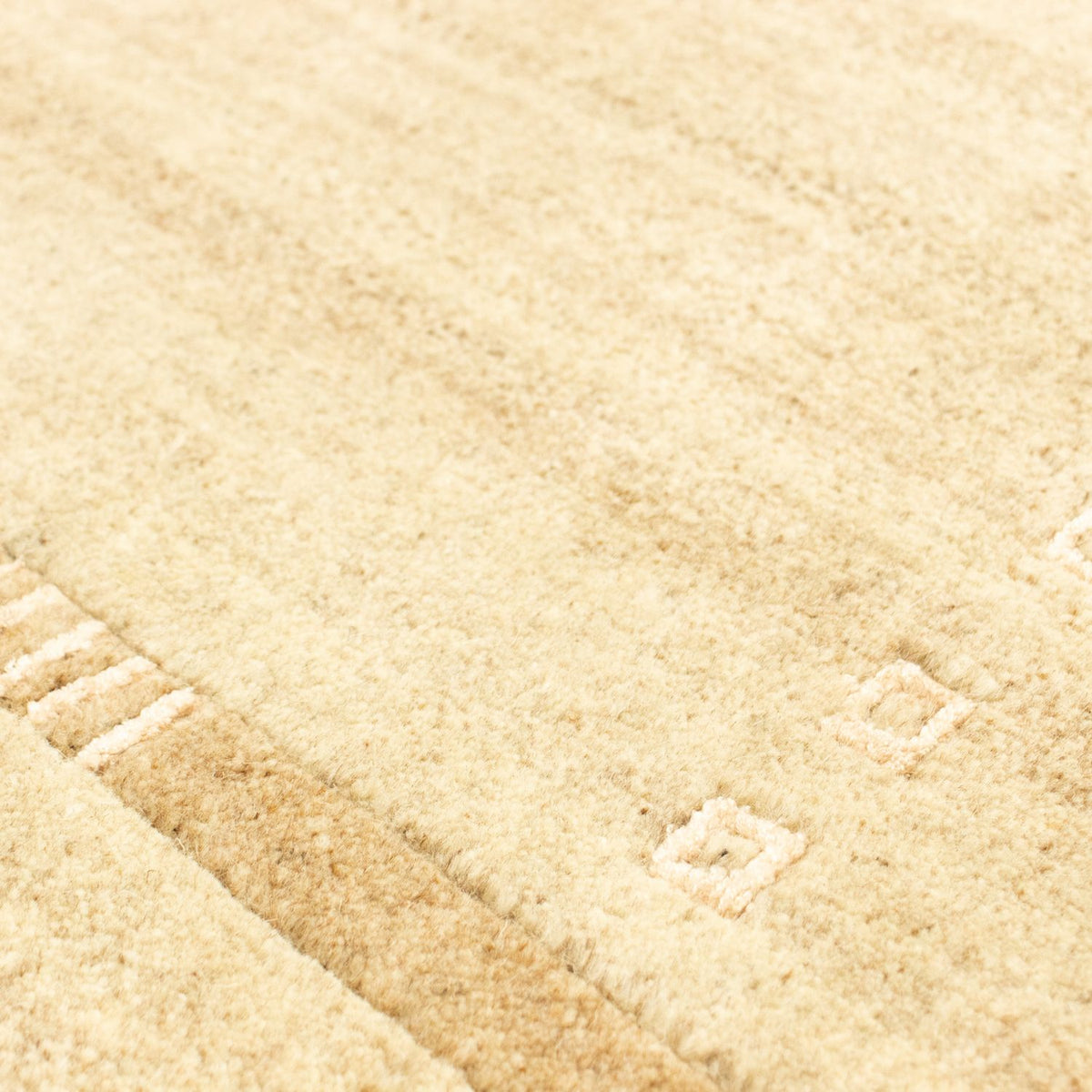 Nepal Tæppe - 178 x 120 cm - natur