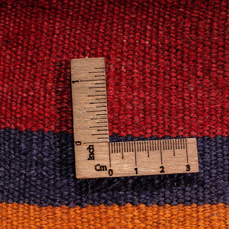 Løber Kelim-tæppe - gammelt - 295 x 120 cm - flerfarvet