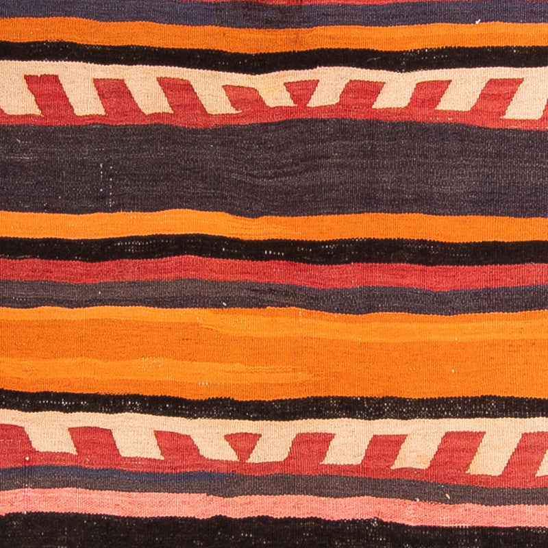 Løber Kelim-tæppe - gammelt - 295 x 120 cm - flerfarvet