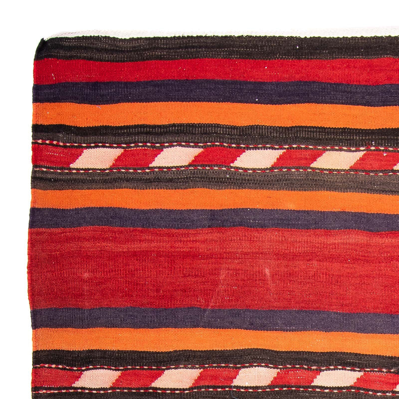 Kelim-tæppe - gammelt - 165 x 150 cm - flerfarvet