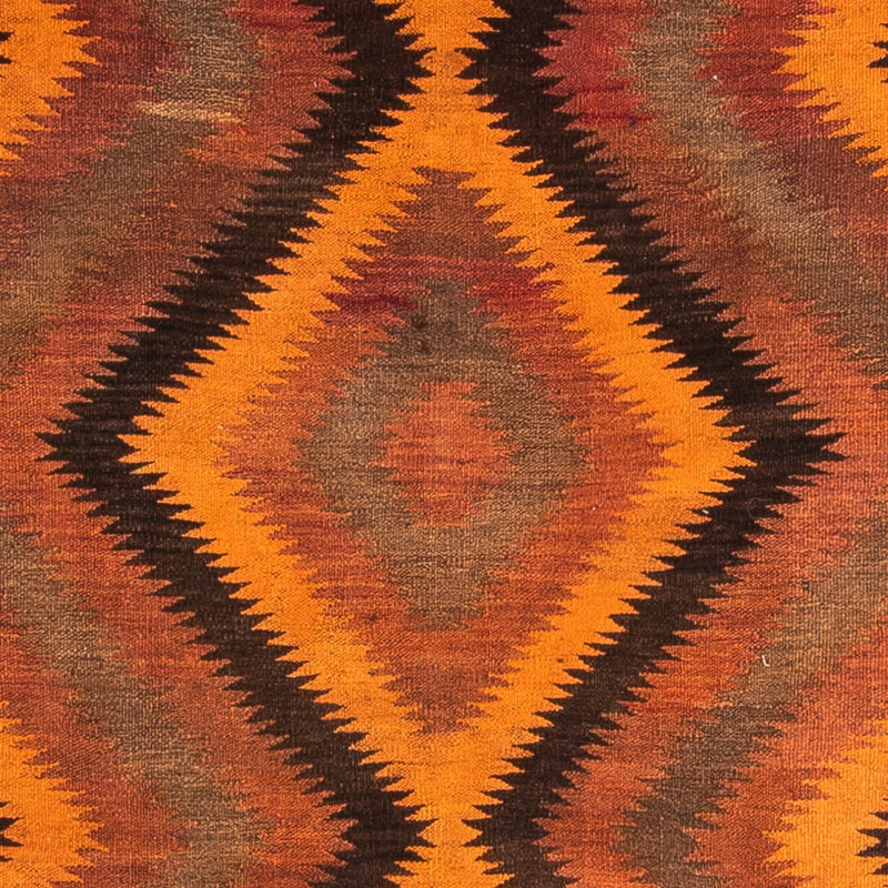 Løber Kelim-tæppe - gammelt - 320 x 140 cm - flerfarvet