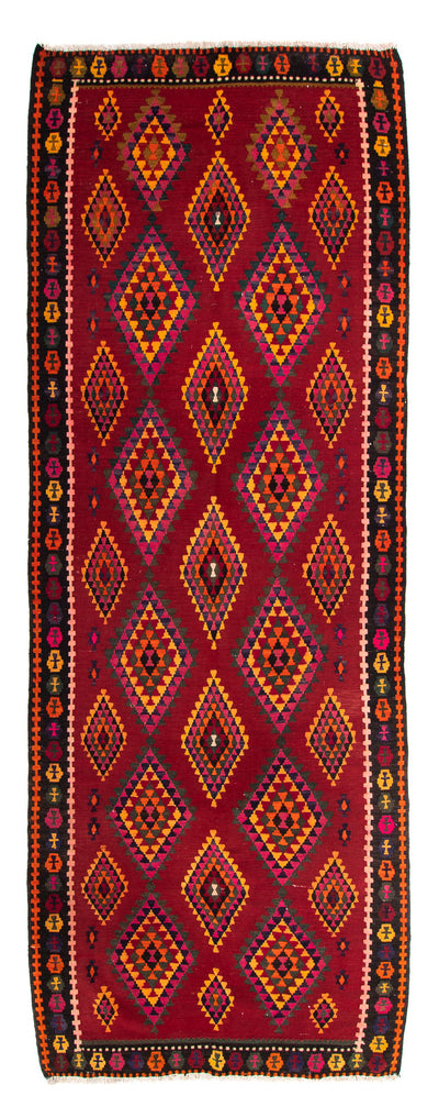 Antikt kilim Tæppe 144x380cm