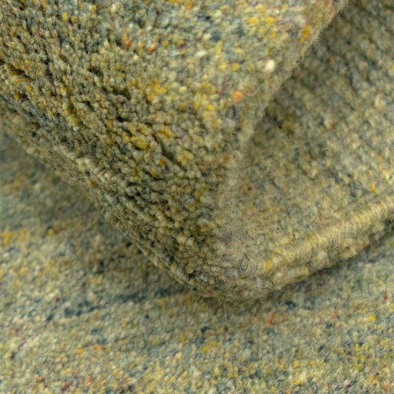 Nepal Tæppe - 139 x 74 cm - grøn