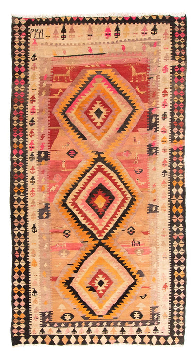 Antikt kilim Tæppe 150x275cm