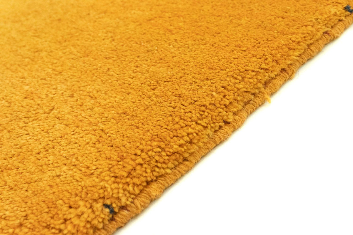 Løber Gabbeh-tæppe - Persisk - 231 x 87 cm - gul