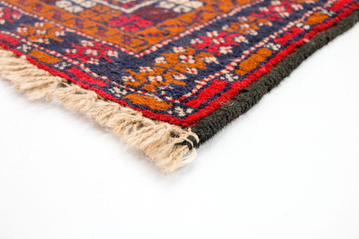 Baluch-tæppe - 123 x 75 cm - flerfarvet