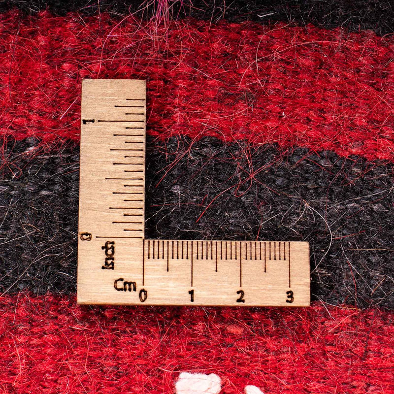 Kelim-tæppe - gammelt - 160 x 115 cm - flerfarvet