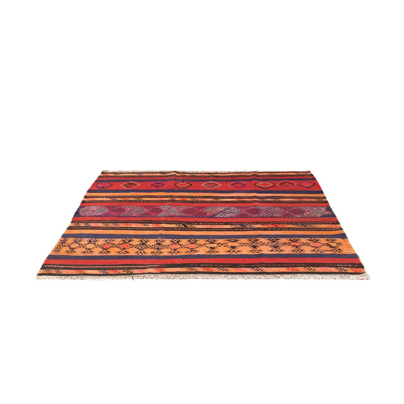Kelim-tæppe - gammelt firkantet  - 150 x 125 cm - flerfarvet