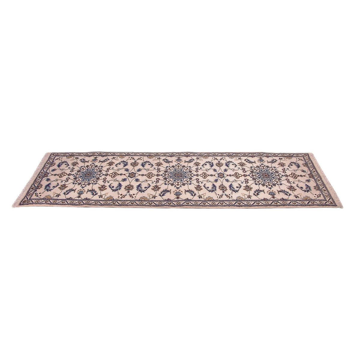 Løber Persisk tæppe - Nain - Royal - 290 x 85 cm - beige