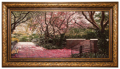 Billede tæppe 64x113cm - Orientalsk tæppe