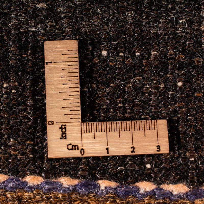 Kelim-tæppe - gammelt - 200 x 160 cm - flerfarvet