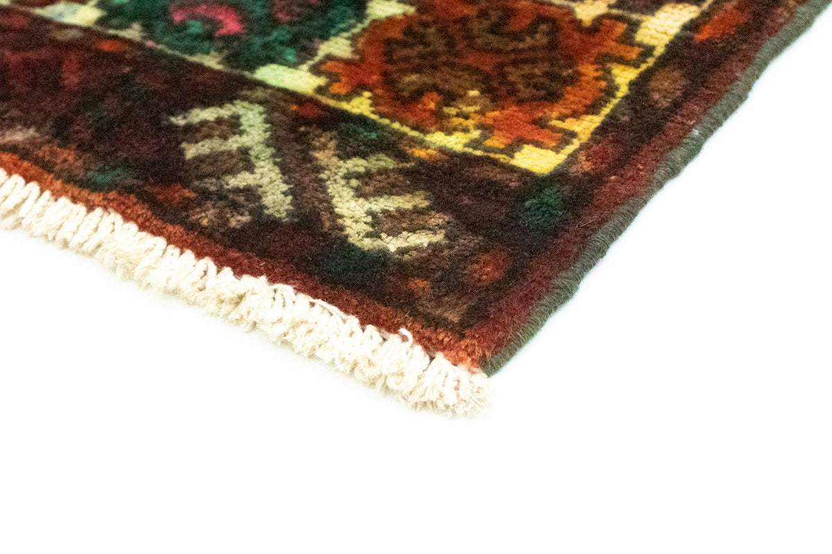 Turkaman-tæppe - 100 x 67 cm - rød