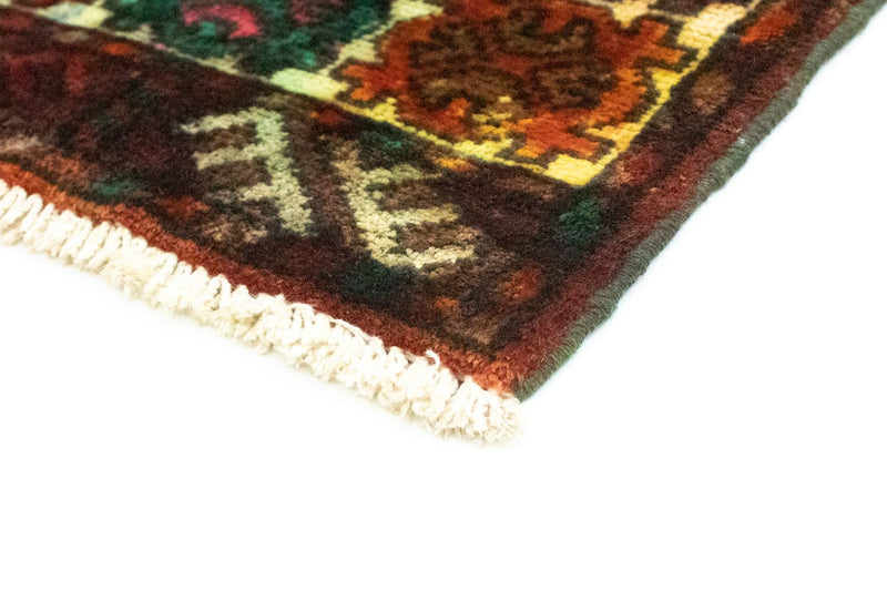 Turkaman-tæppe - 100 x 67 cm - rød