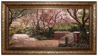 Billede tæppe 65x114cm - Orientalsk tæppe