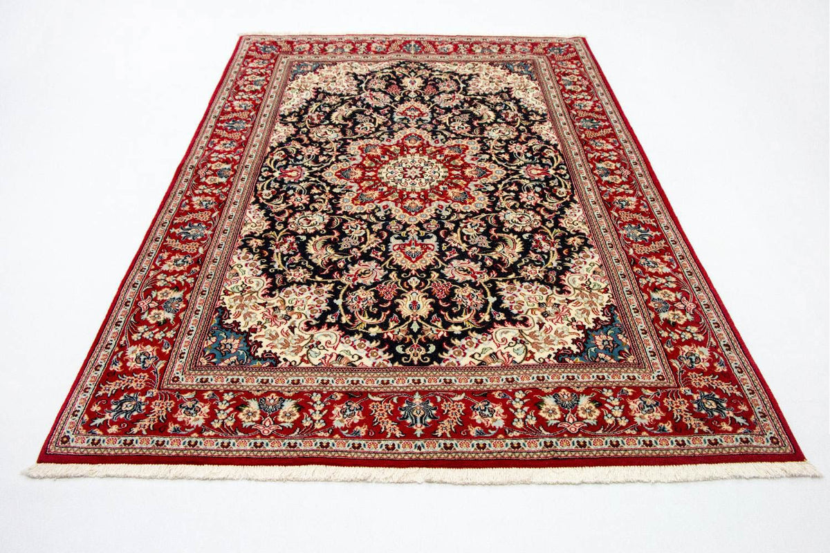 Persisk tæppe - Ghom - 243 x 170 cm - mørkeblå