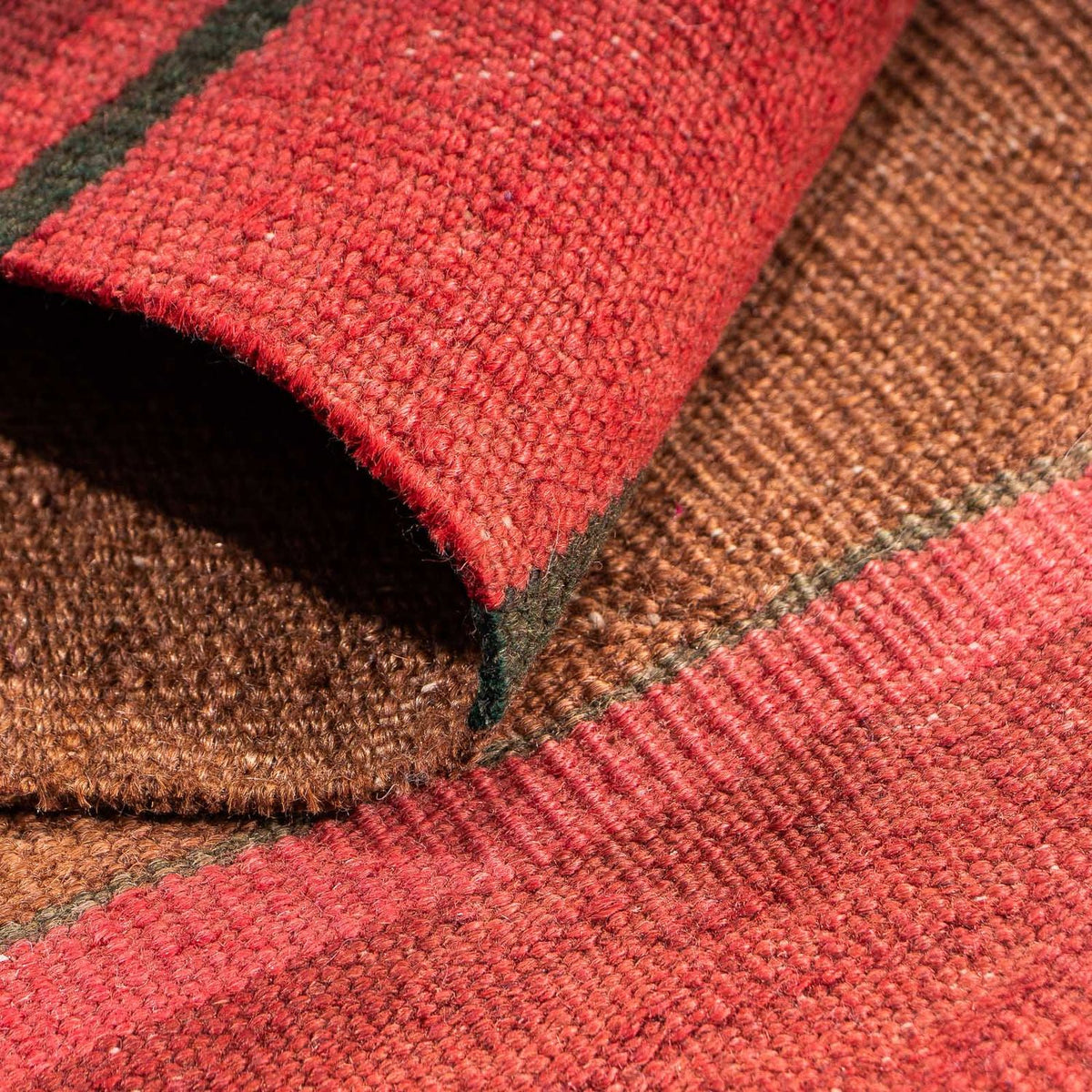 Kelim-tæppe - gammelt - 120 x 80 cm - flerfarvet