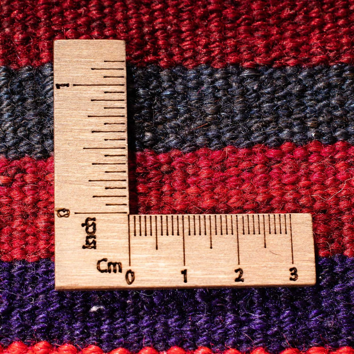 Løber Kelim-tæppe - gammelt - 105 x 45 cm - flerfarvet
