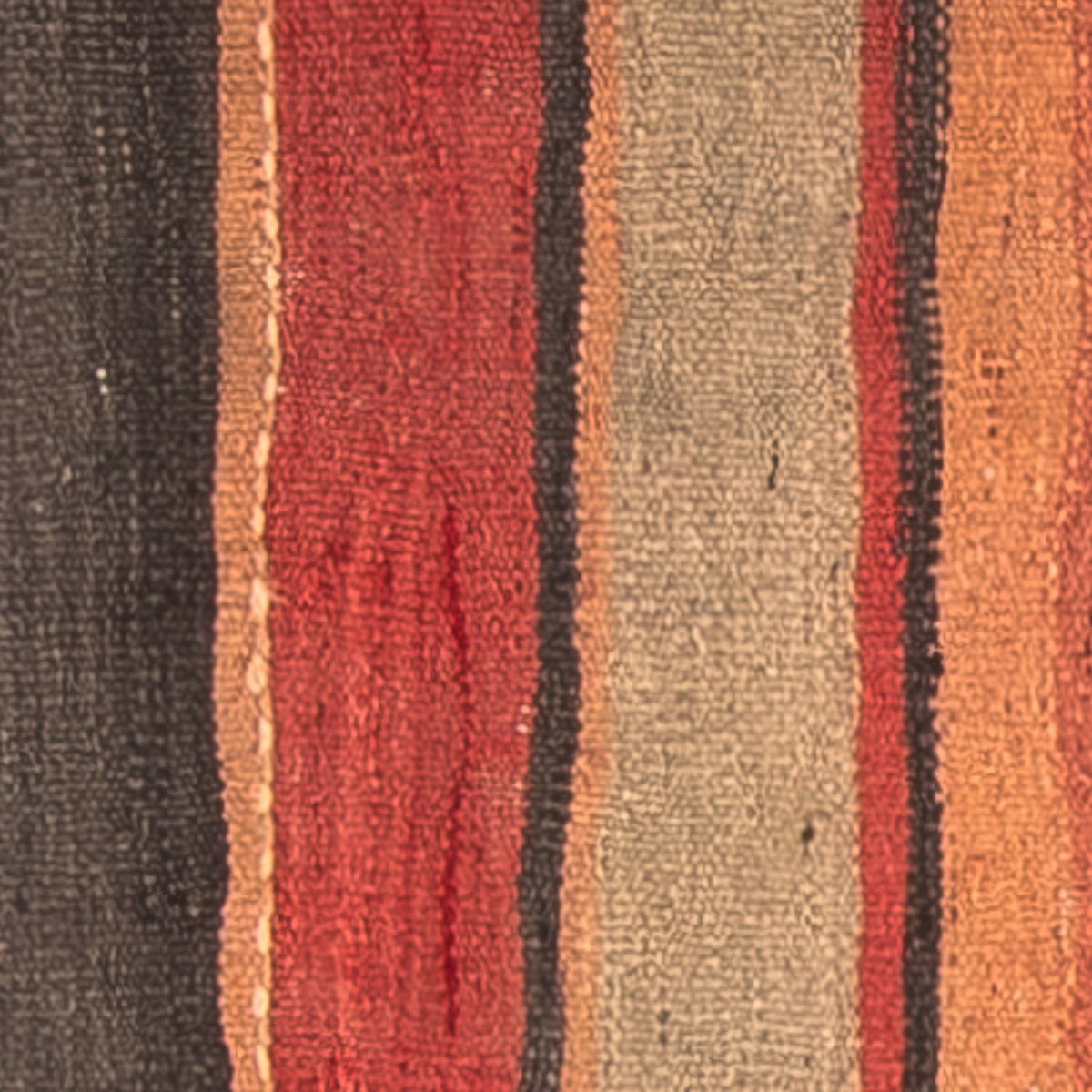Løber Kelim-tæppe - gammelt - 135 x 40 cm - flerfarvet