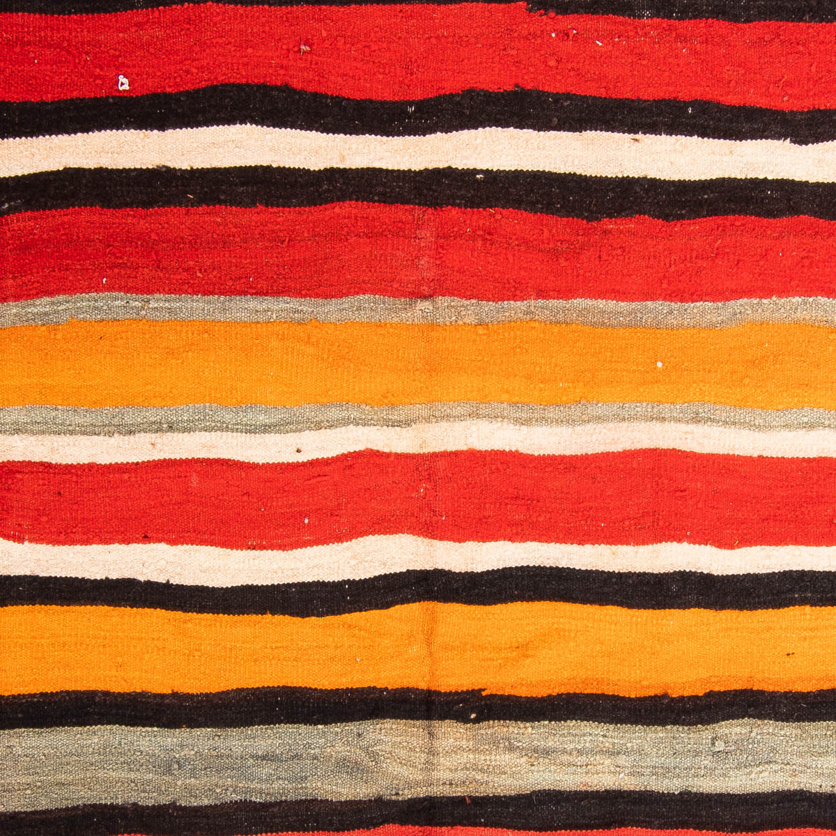 Kelim-tæppe - gammelt firkantet - 180 x 170 cm - flerfarvet