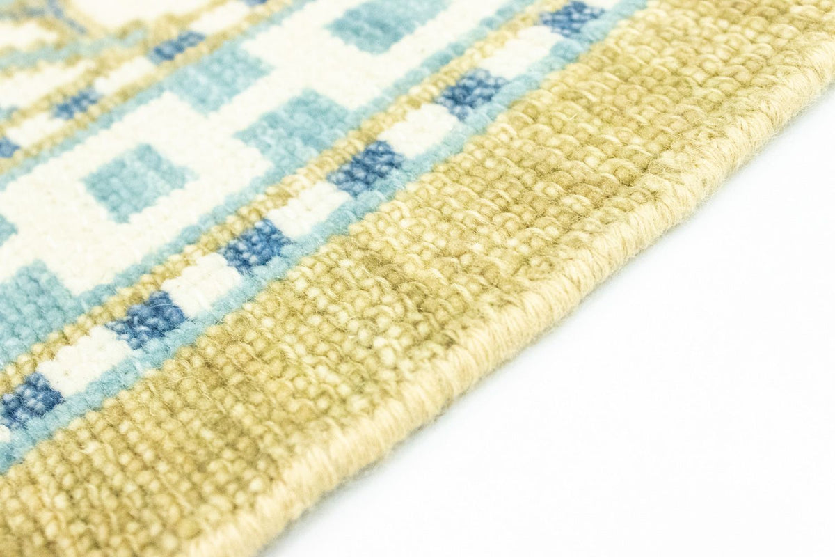 Designer tæppe - 92 x 59 cm - beige