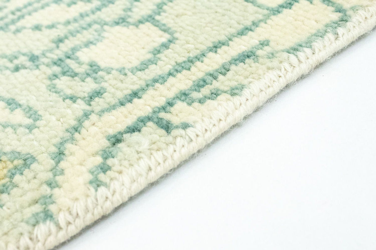 Designer tæppe - 90 x 60 cm - lysegrøn
