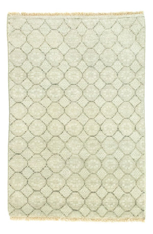 Uldtæppe - 88 x 60 cm - beige