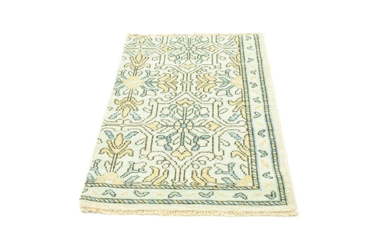 Designer tæppe - 93 x 58 cm - beige