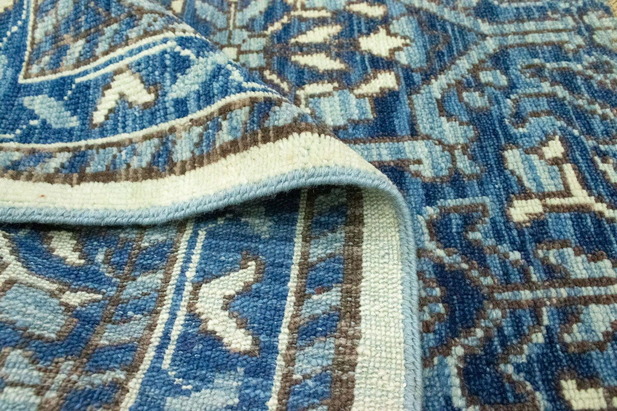 Designer tæppe - 92 x 59 cm - blå