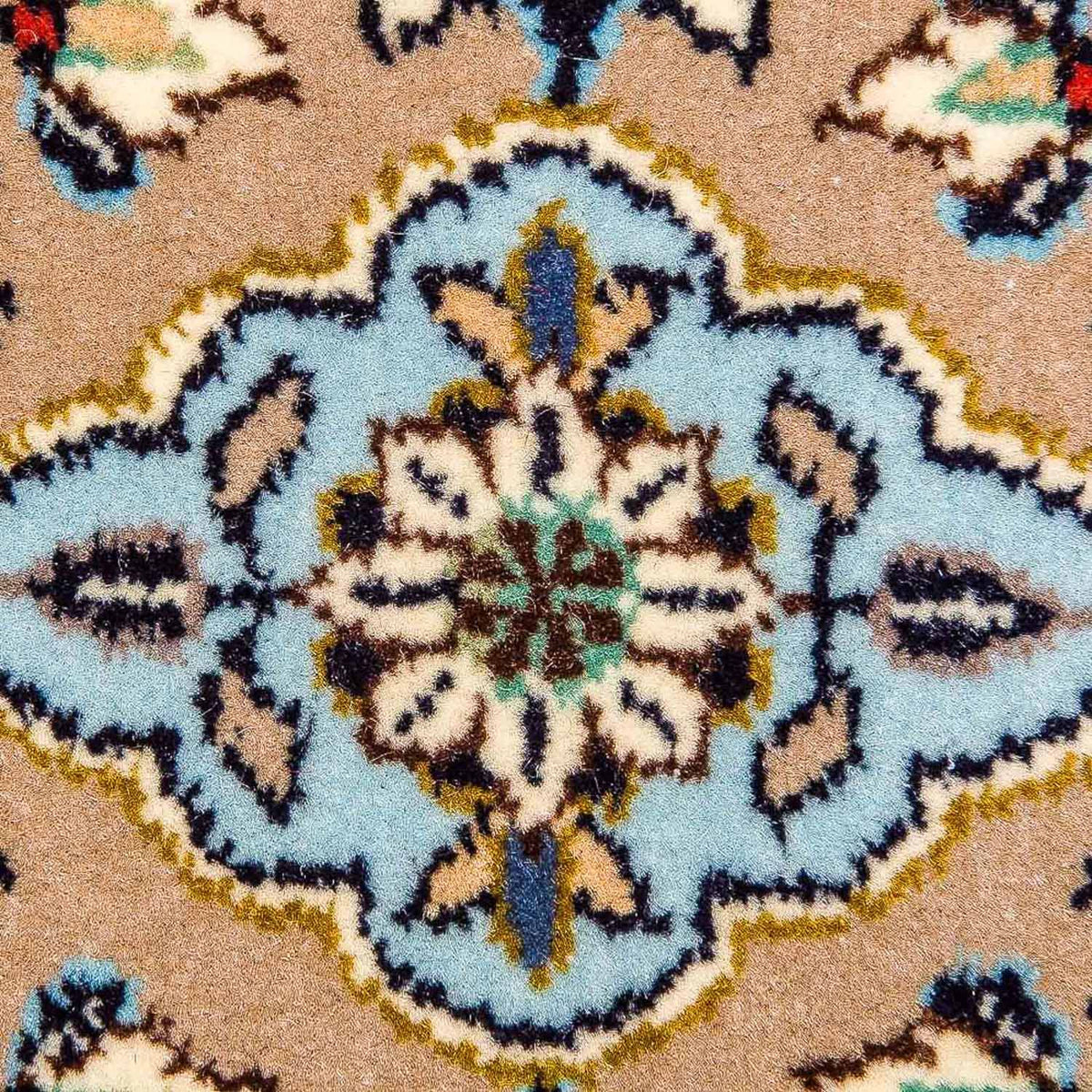 Persisk tæppe - Keshan - 125 x 79 cm - beige