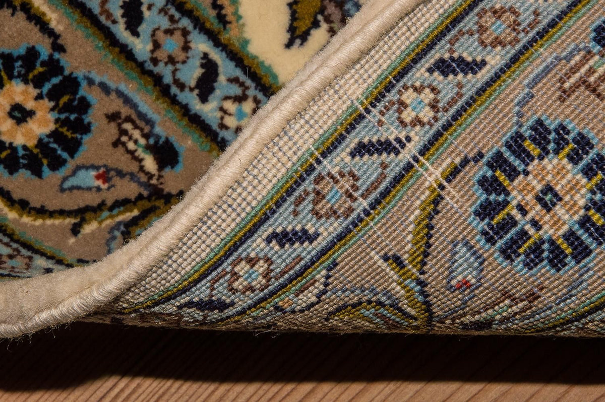 Persisk tæppe - Keshan - 125 x 79 cm - beige