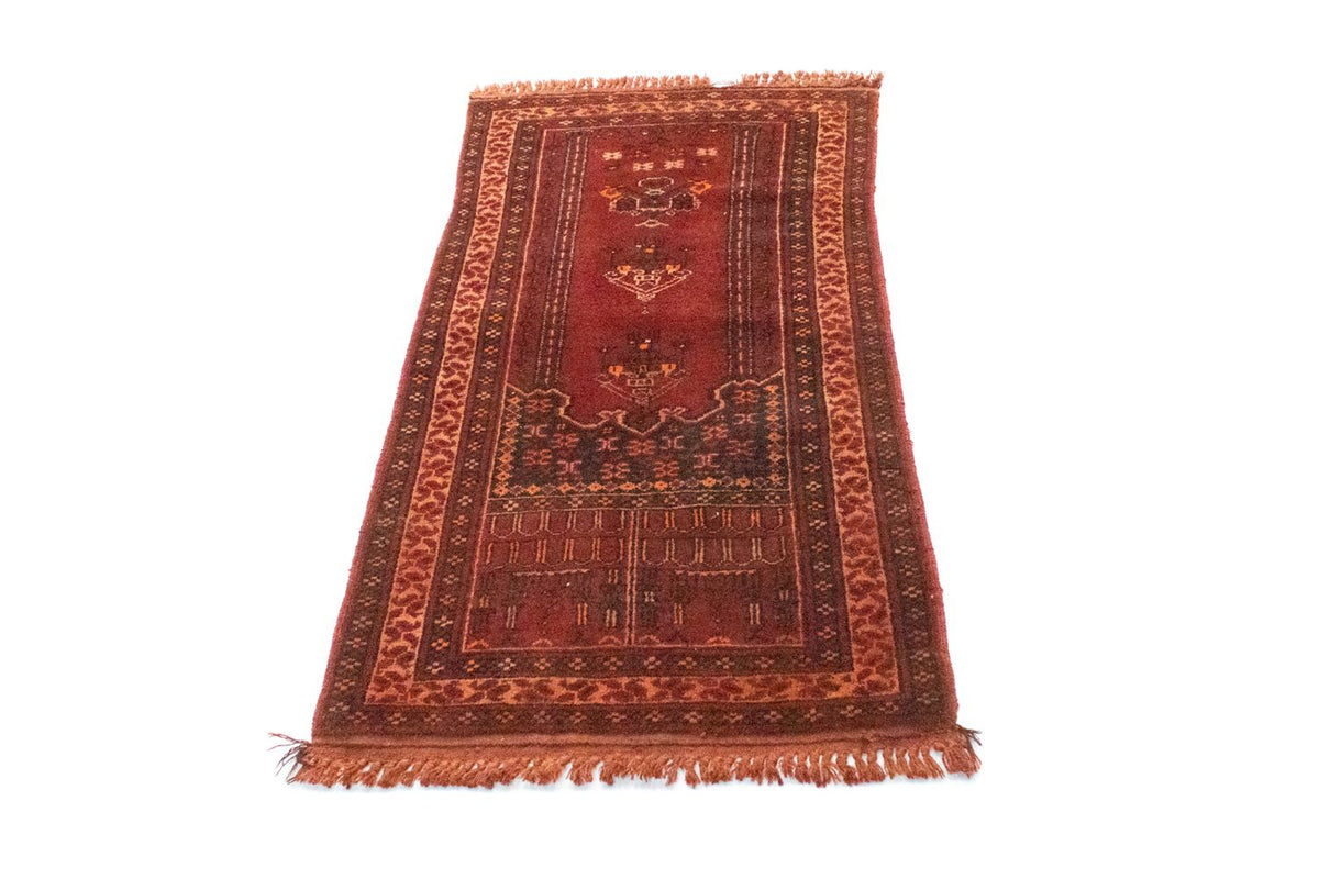 Persisk tæppe - Nomadisk - 105 x 60 cm - beige