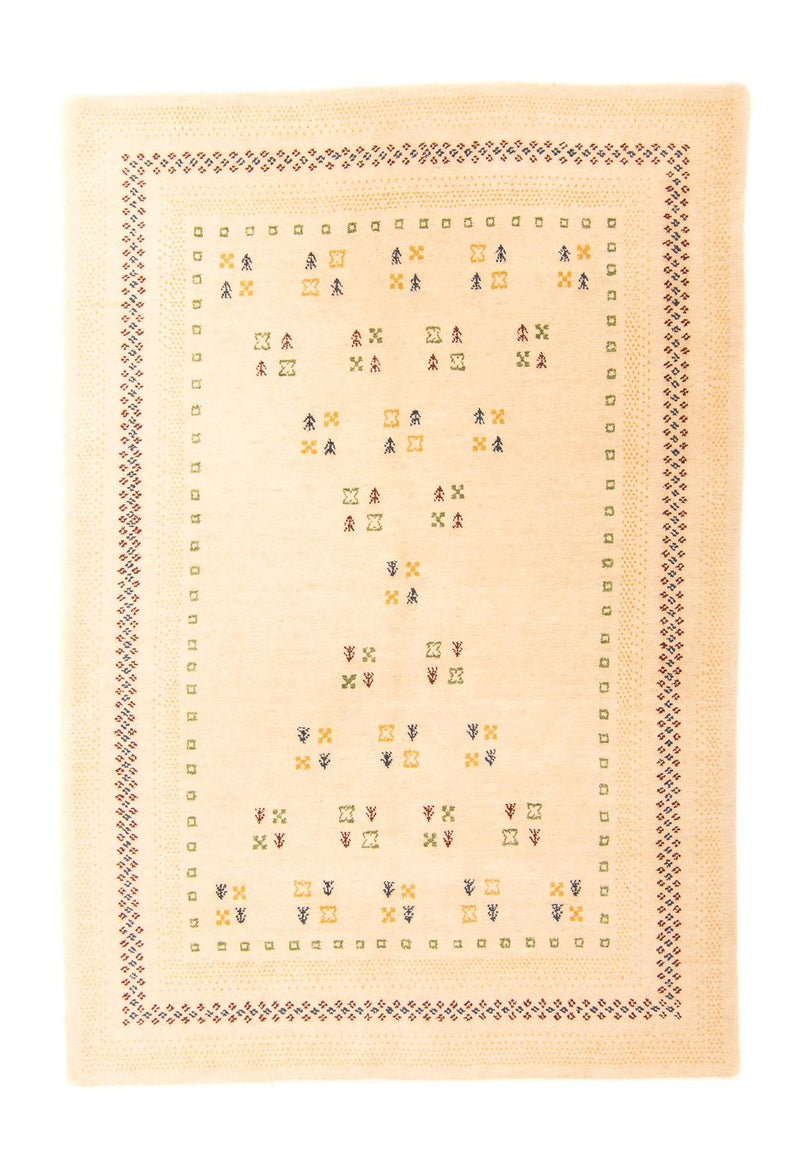 Gabbeh Tæppe - Loribaft Softy - 197 x 140 cm - flerfarvet