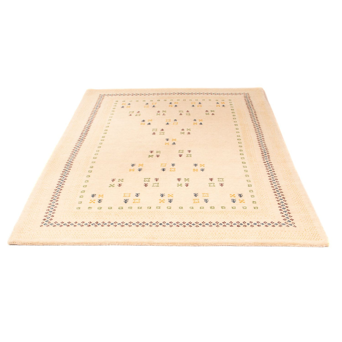 Gabbeh Tæppe - Loribaft Softy - 197 x 140 cm - flerfarvet