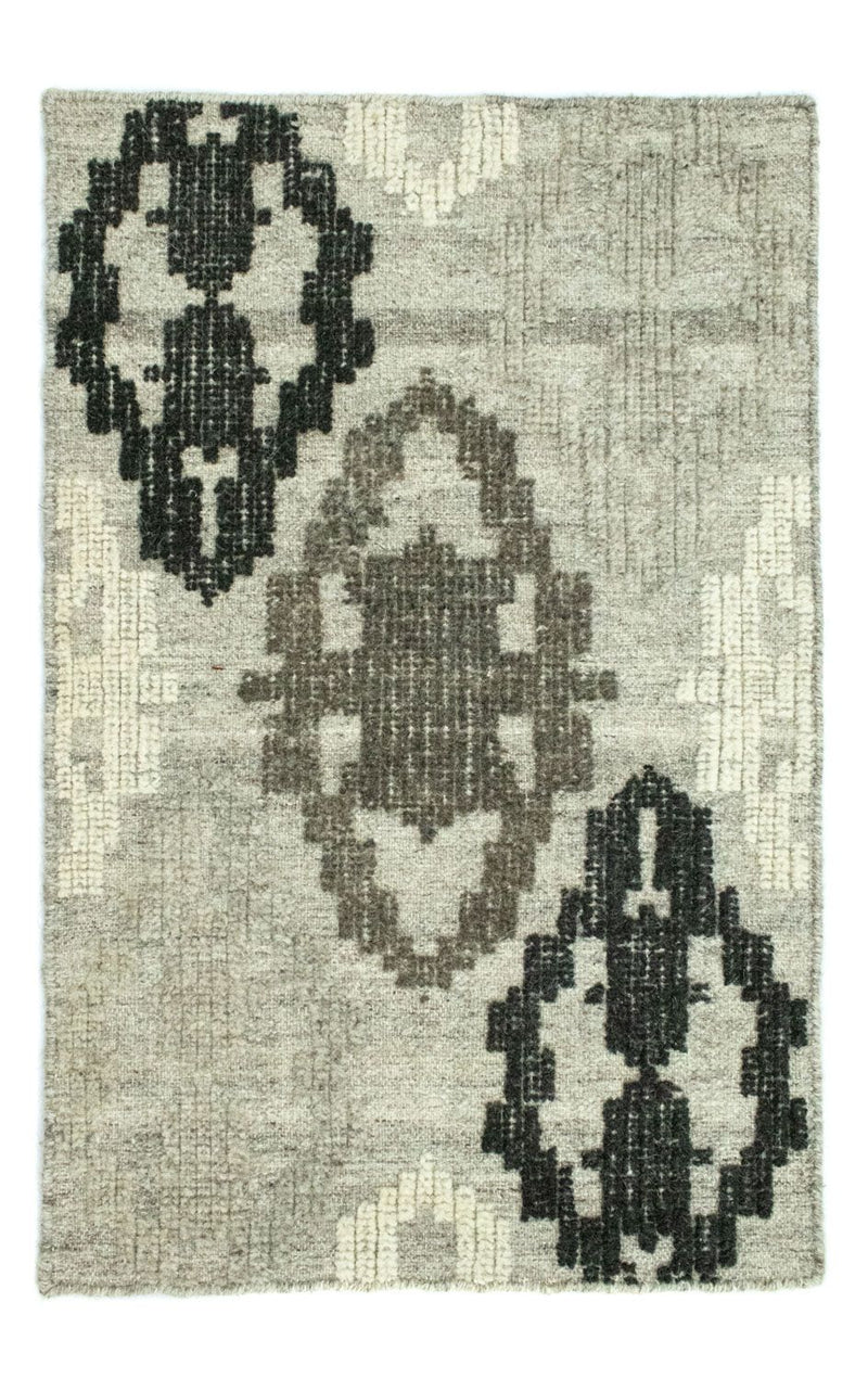 Kelim-tæppe - Trendy - 92 x 63 cm - grøn