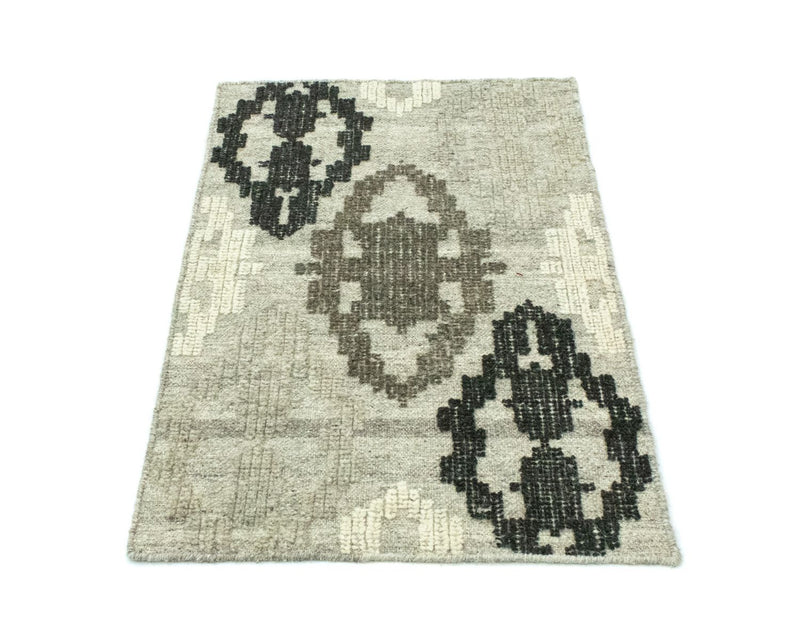 Kelim-tæppe - Trendy - 92 x 63 cm - grøn