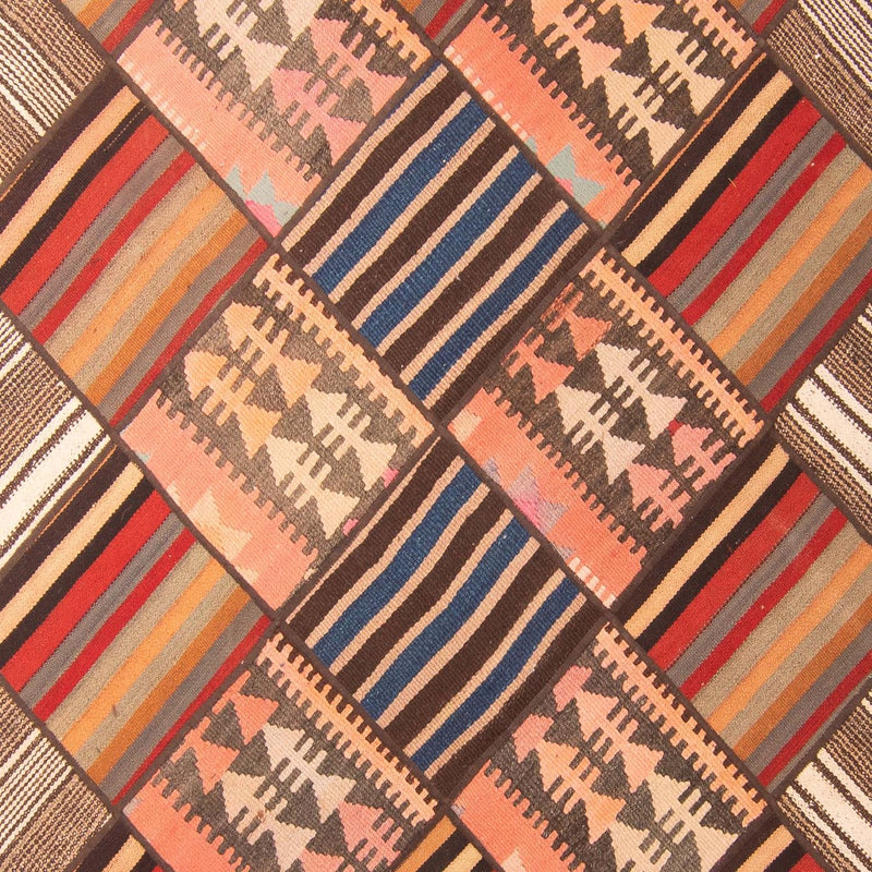 Patchwork-tæppe - 200 x 150 cm - flerfarvet