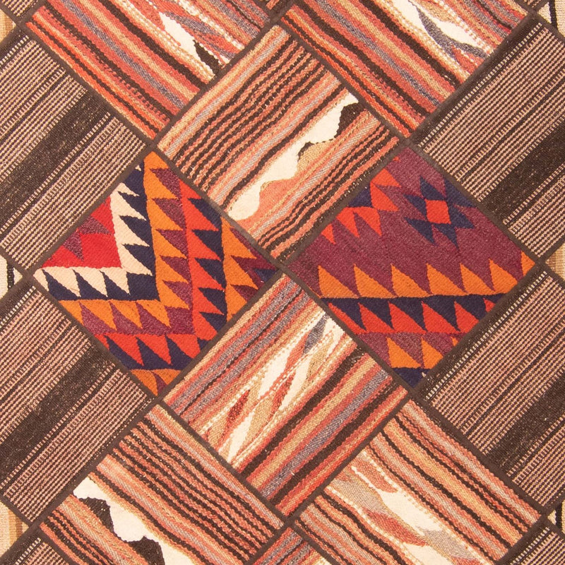 Patchwork-tæppe - 200 x 150 cm - flerfarvet