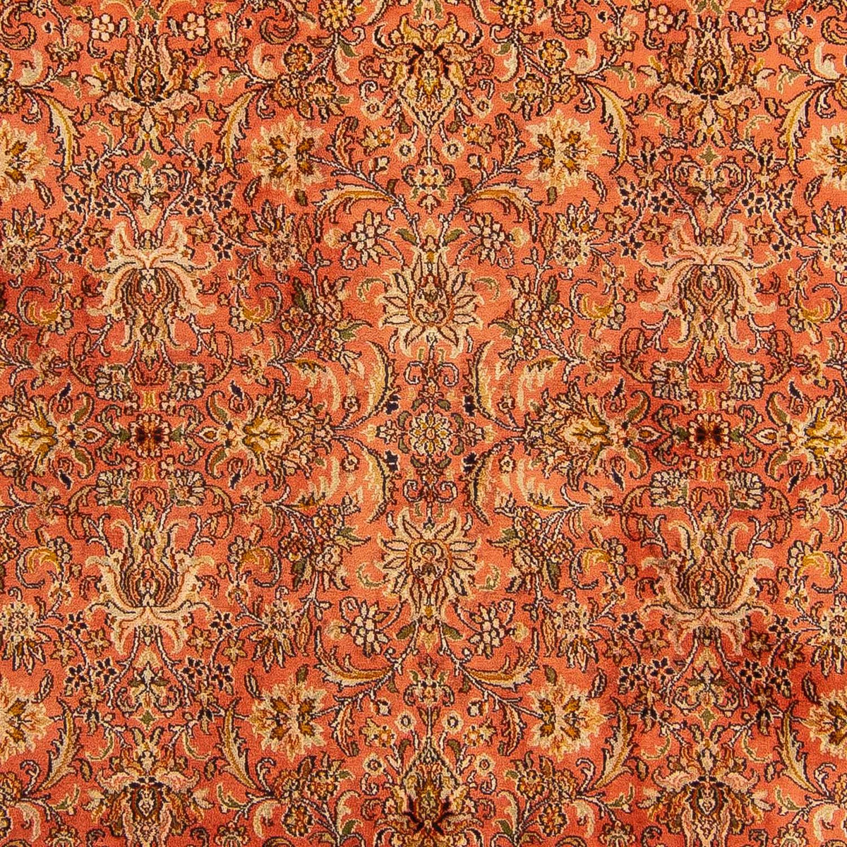 Silketæppe - Kashmir Silk - 276 x 187 cm - rust