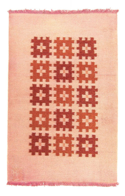 Moderne kilim Tæppe 118x179cm - Uldtæppe