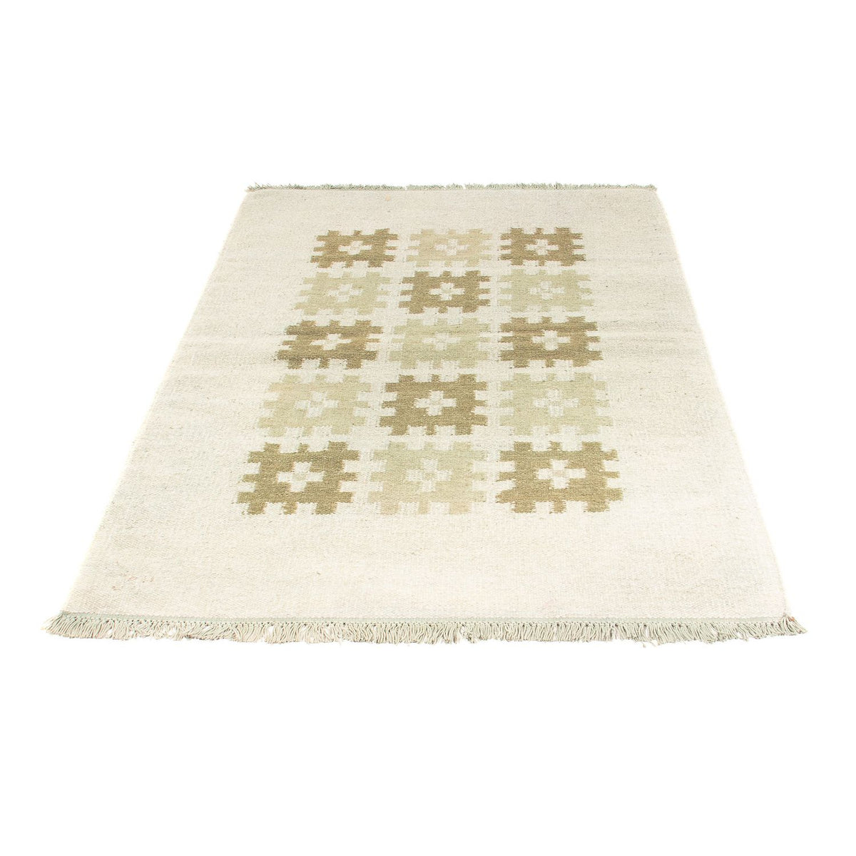 Kelim-tæppe - Trendy - 176 x 116 cm - beige