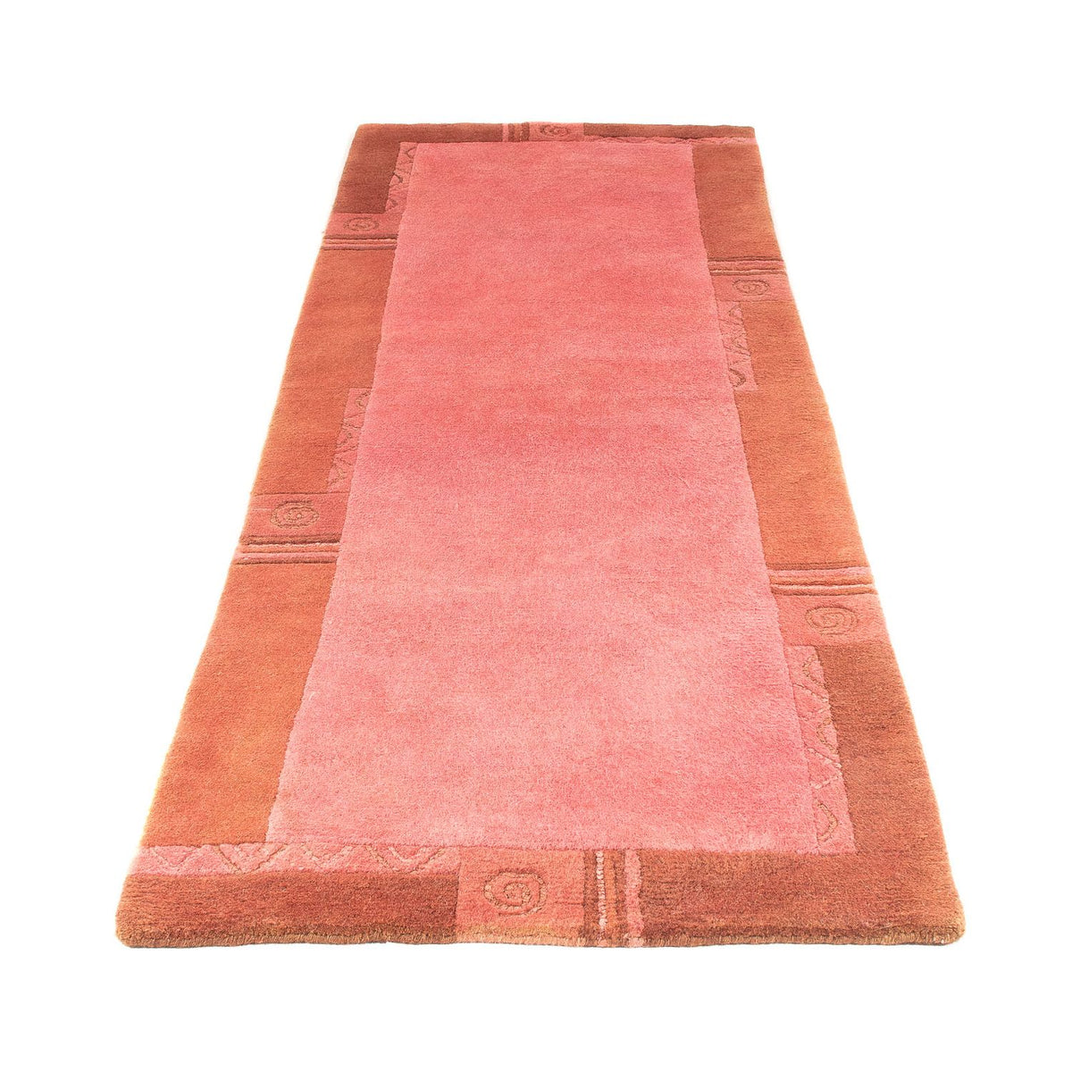 Løber Nepal Tæppe - 231 x 81 cm - pink