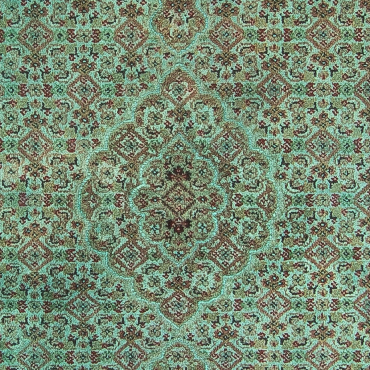 Løber Orientalsk tæppe - Tabriz - 305 x 84 cm - grøn